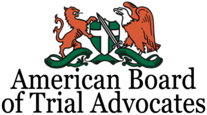 American Board of Trial Advocates badge