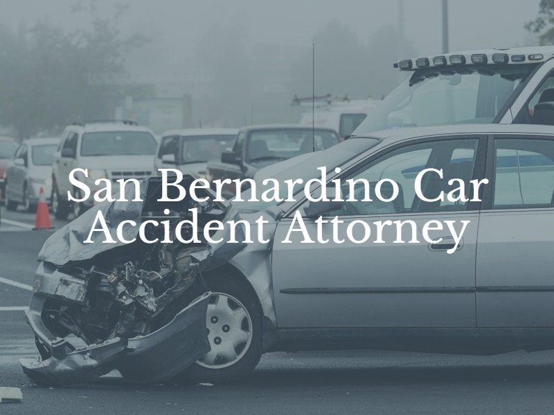 San Bernardino car accident attorney