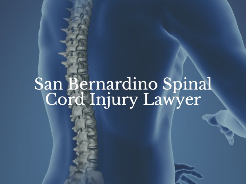 San Bernardino spinal cord injury attorney