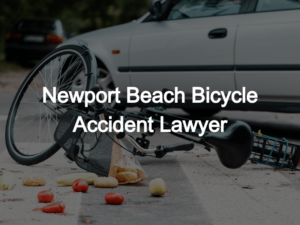 Newport Beach Bicycle Accident Lawyer