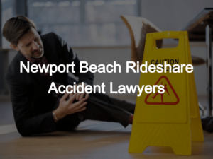 Newport Beach Slip and Fall Accident Attorneys