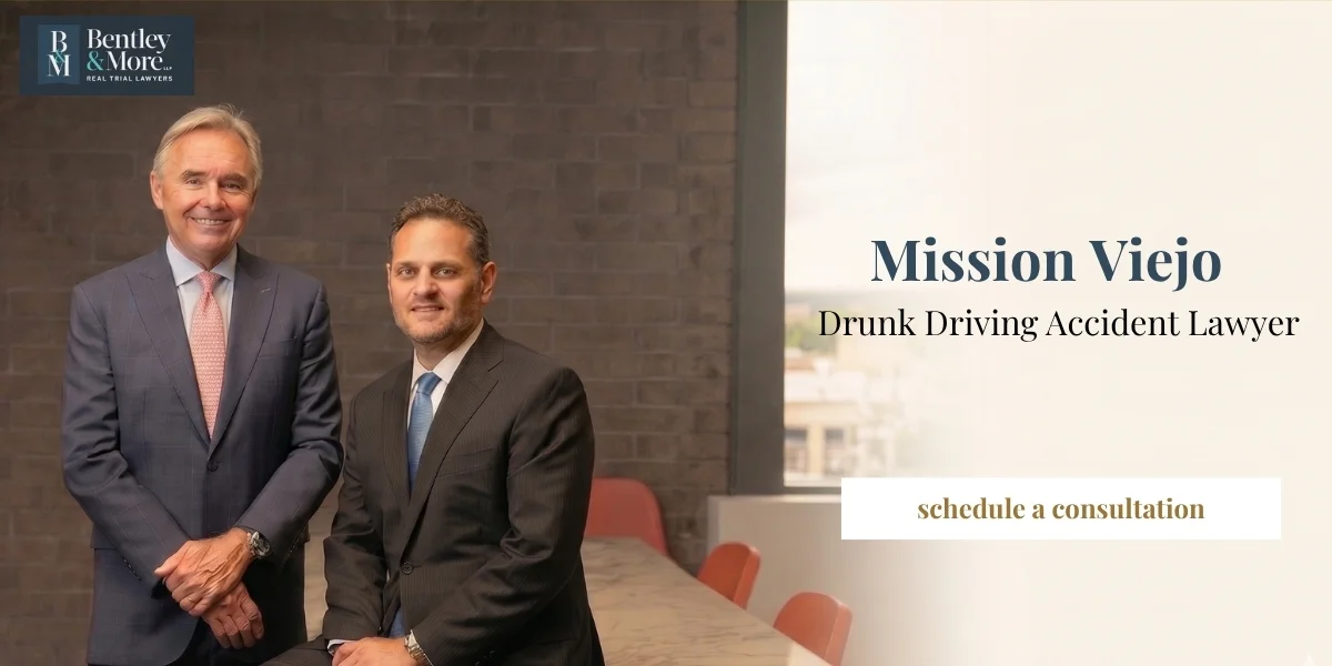 Trusted Mission Viejo Drunk Driving Accident Lawyer